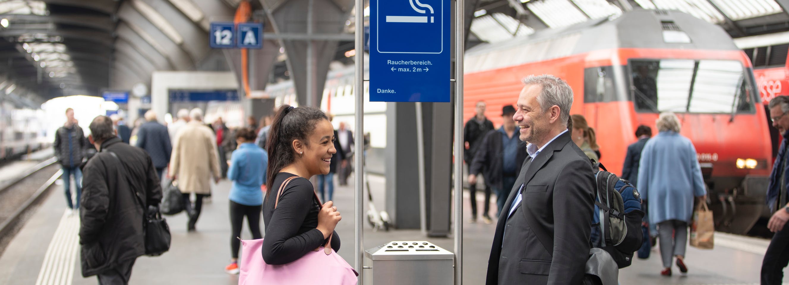 Rauchverbot am Zürich HB